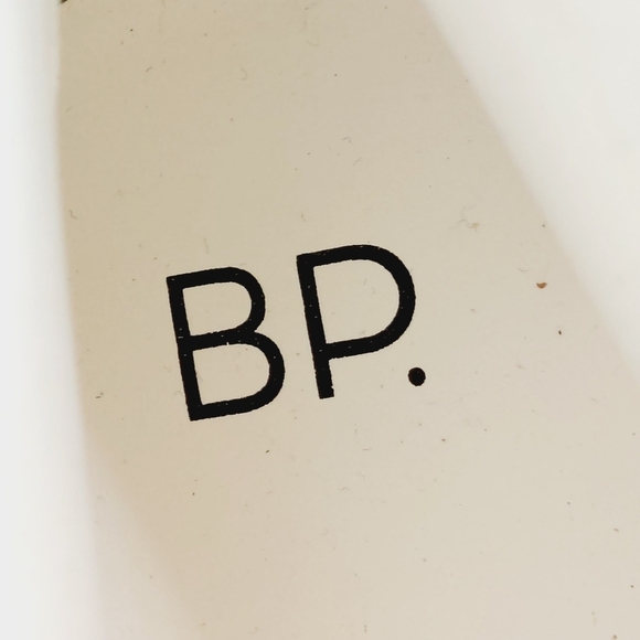 NEW Bp. Milo White Faux Leather Zip Up Platform Ankle Boots W668 - Picture 10 of 12